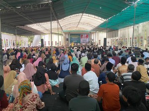Pembekalan Ribuan Relawan Gus Ipul Probolinggo untuk Khofifah-Emil