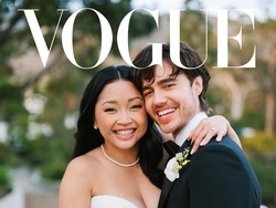 9 Potret Pernikahan Lana Condor Bintang To All The Boys, Klasik Tapi Playful