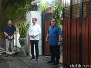 Kala Perjumpaan Jokowi-Prabowo di Solo Disebut Momen Dua Bestie