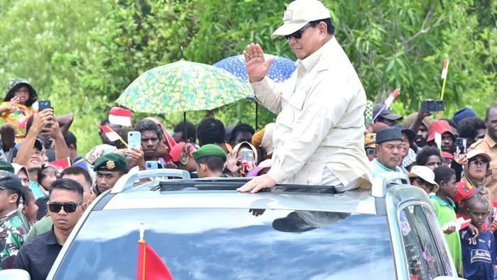 Presiden Prabowo Subianto Kunker ke Papua Selatan