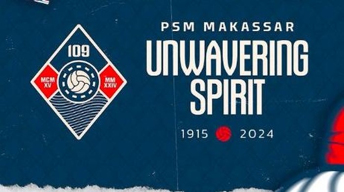 PSM Makassar mengusung tema Unwavering Spirit pada ulang tahunnya yang ke-109.