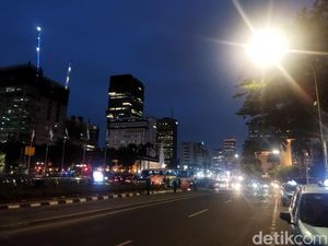Aksi Reuni 411 Selesai, Lalin Jalan Medan Merdeka Barat Kembali Normal