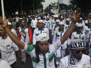 Aksi Reuni 411 Tuntut Penuntasan Kasus Hukum 10 Tahun Terakhir