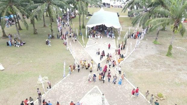 Alun-alun Sergai. (Dok Pemkab Sergai)