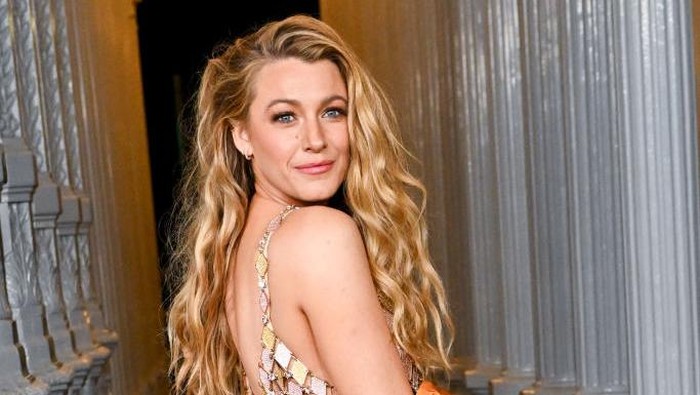 Blake Lively at the 2024 LACMA Art+Film Gala at the Los Angeles County Museum of Art on November 2, 2024 in Los Angeles, California. (Photo by Gilbert Flores/Variety via Getty Images)