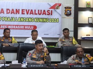 Kapolres Inhu Minta Personel Antisipasi Gangguan saat Pilkada, Ini Triknya