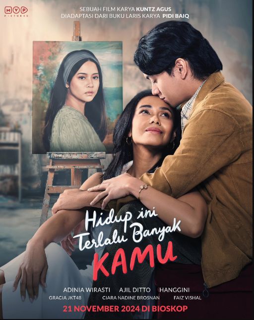 Cuplikan adegan dalam film Hidup Ini Terlalu Banyak Kamu.