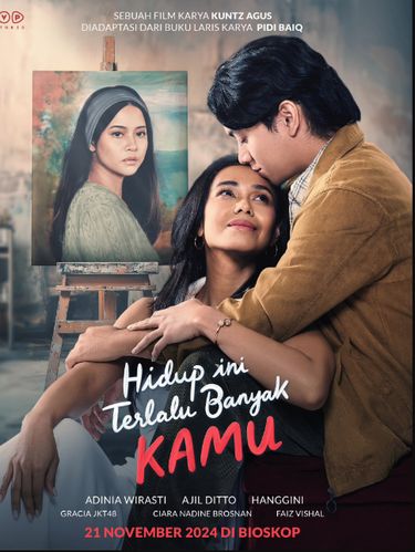 Cuplikan adegan dalam film Hidup Ini Terlalu Banyak Kamu.