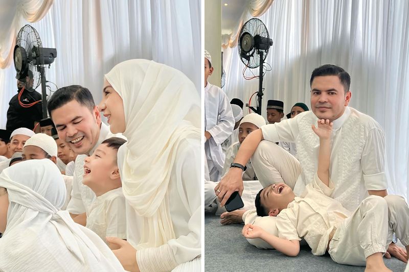 Keluarga Irish Bella saat Tasyakuran Rumah