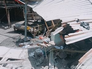 Desa Hokeng Terdampak Paling Parah Letusan Gunung Lewotobi