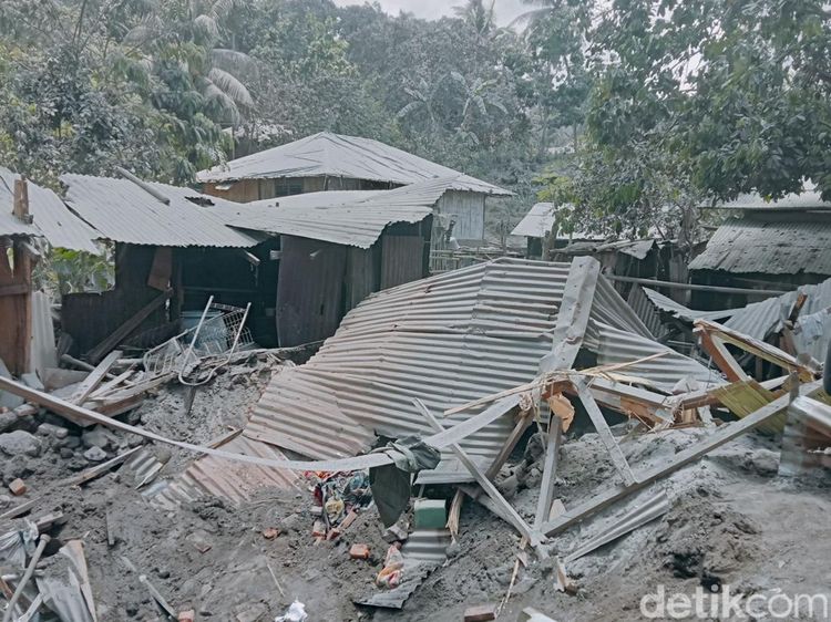 Potret Kerusakan Akibat Dahsyatnya Erupsi Gunung Lewotobi Laki-laki