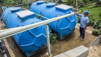 Pengolahan kotoran sapi itu dengan menggunakan teknologi biodigester.