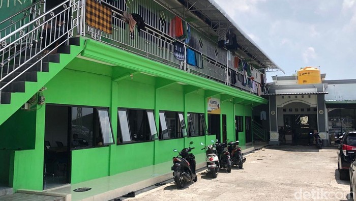 Lokasi pondok pesantren tempat penganiyaan santri hingga tewas.