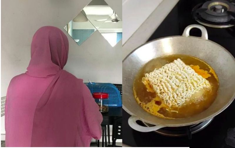 Mie Instan Temannya Tumpah, Wanita Ini Belikan Gantinya Meski Belum Gajian