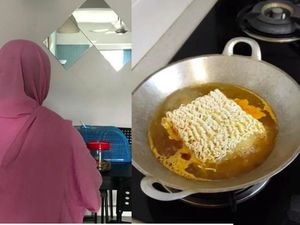Mie Instan Temannya Tumpah, Wanita Ini Belikan Gantinya Meski Belum Gajian
