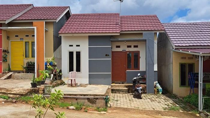 Penampakan rumah di Mutiara Indah