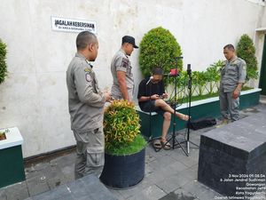 Muncul Pengamen Online di Titik Nol Jogja, Satpol PP: Melanggar Perda!