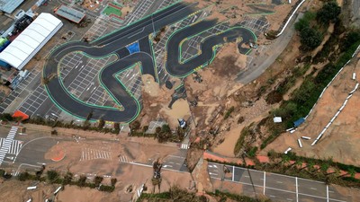 Potret Dampak Banjir yang Bikin MotoGP Valencia Dibatalkan