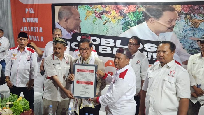 Pramono Anung teruma dukungan dari Asosiasi PKL Indonesia (APKLI) dan para UMKM