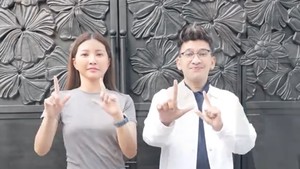 Namun Sarwendah berusaha menjaga hubungan baiknya dengan Ruben Onsu demi anak-anaknya. Foto: TikTok/@Sarwendahofficial/@rubenonsuofficial