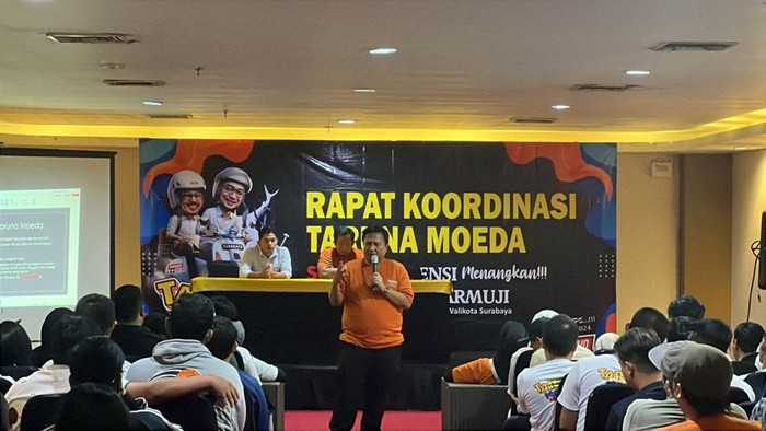 Taruna Moeda Surabaya panaskan mesin dukung Eri-Armuji