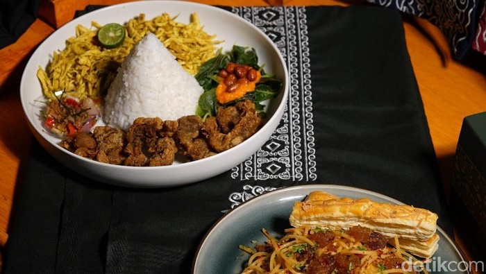 Tiga menu kafe yang berbahan Galendo khas Ciamis.