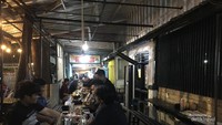 Tampak meja awal masuk tempat