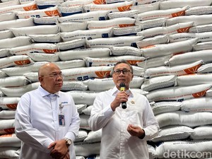 Produksi Beras Menipis Awal Tahun 2025, Zulhas Pastikan Stok Aman