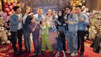 Thariq Halilintar dan Aaliyah Massaid turut meramaikan pesta ulang tahun Ashanty. (Foto: dok Instagram)