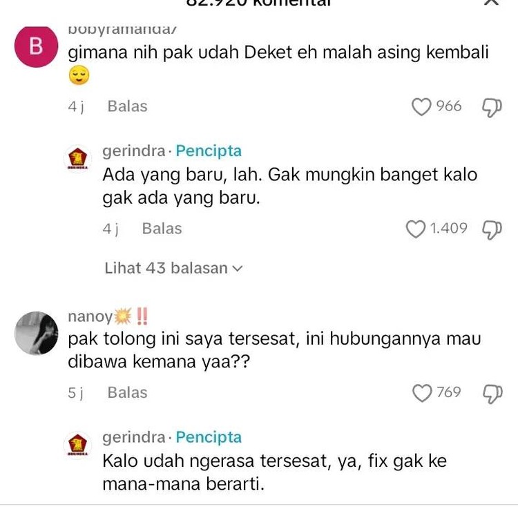 Balasan Admin Gerindra Balasan Admin Gerindra
