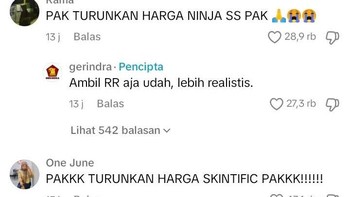 Minta turunkan harga... Foto: X.com