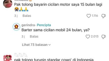 Minta cicilan motor... Foto: X.com