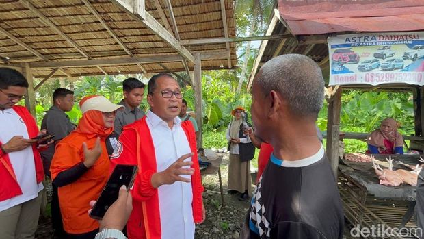 Cagub Sulsel nomor urut 1 Danny Pomanto kampanye di Luwu Timur.