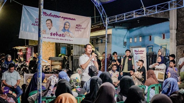 Calon wali kota Makassar Andi Seto Gadhista Asapa.