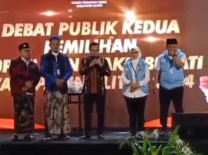 KPU Blitar Ungkap Situasi Debat Kedua Tak Kondusif hingga Dihentikan