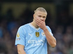 22 September kemarin, Man City vs Arsenal tuntas 2-2. Selepas laga, ada momen Haaland menyindir manajer Mikel Arteta dengan kata-kata stay humble (AP)