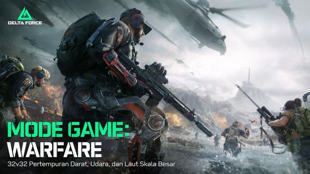 Garena segera merilis game baru berjudul Delta Force. Game tactical first-person shooter ini akan mendatangi gamer di Android, iOS, dan PC.