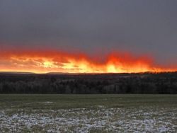 Kumpulan Penampakan Virga, Fenomena Hujan Melayang