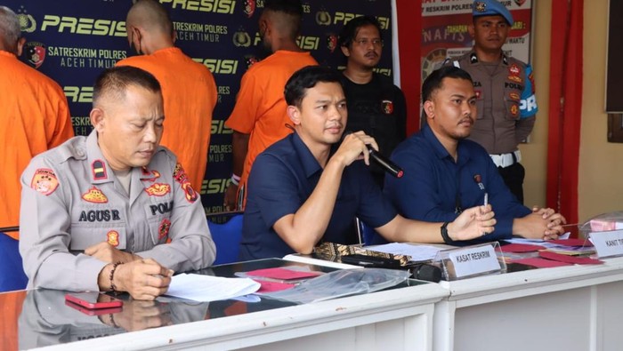 Polisi menangkap tiga terduga penyelundup imigran Rohingya ke Aceh Timur