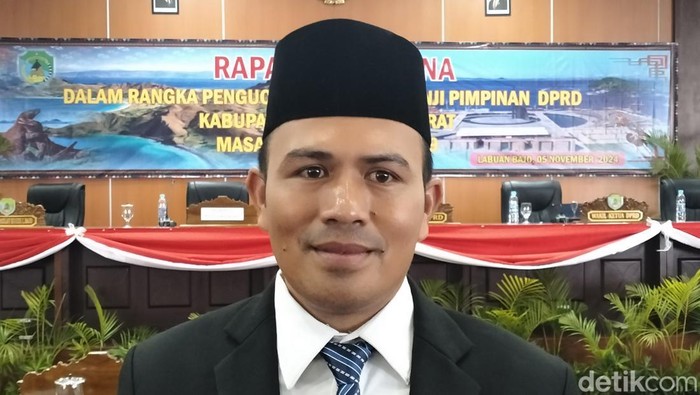 Ketua DPRD Manggarai Barat Benediktus Nurdin.