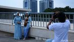 Lapangan Banteng Jadi Spot Foto Wisuda Favorit di Jakarta