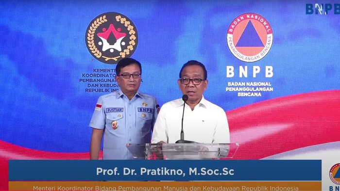 Menko bidang Pembangunan Manusia dan Kebudayaan Pratikno