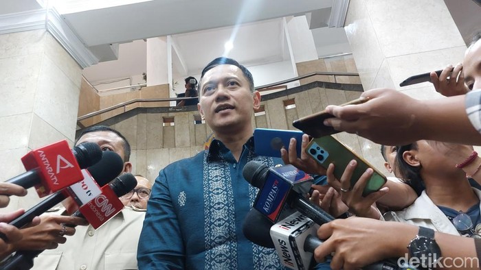 Menteri Koordinator Bidang Infrastruktur dan Pembangunan Kewilayahan (IPK) Agus Harimurti Yudhoyono (AHY)