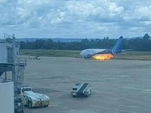 4 Penumpang Luka Usai Lompat dari Jendela Darurat Trigana Air di Sentani