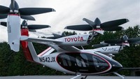 Penerbangan perdana ini dilakukan di Jepang pada akhir Oktober, tepatnya di Toyota Technical Center Higashi-Fuji, Susono, perfektur Shizuoka. Foto: Dok.Toyota Motor Corporation