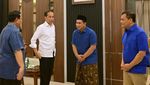 Momen Presiden Prabowo dan Jokowi Temui Ahmad Luthfi di Solo