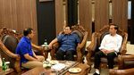 Momen Presiden Prabowo dan Jokowi Temui Ahmad Luthfi di Solo
