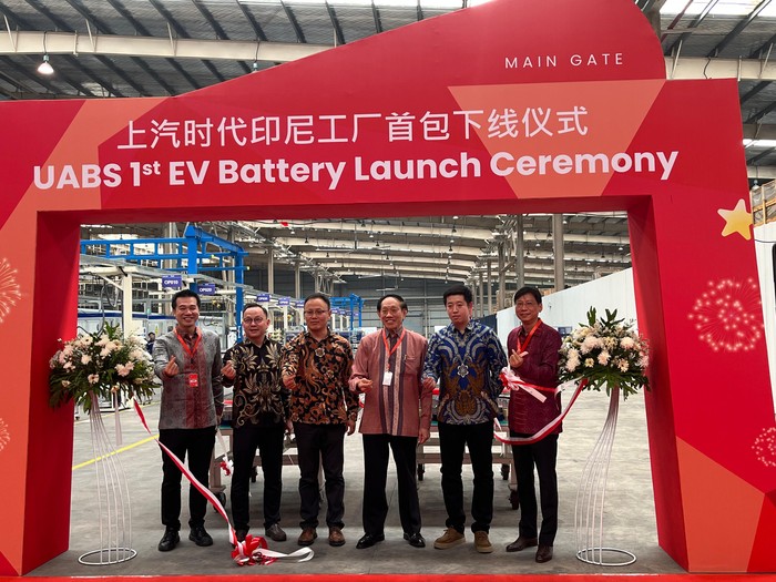Pabrik battery pack UABS resmi berdiri di RI, Kolaborasi SAIC-CATL-Kentjana Group