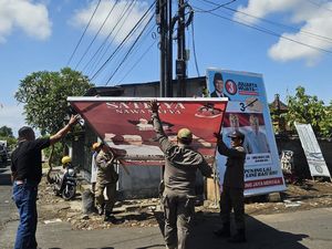 Masa Tenang Pilkada 24-26 November, APK Bakal Ditertibkan