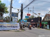 Muncul Spanduk Singgung Politik Keluarga di Pilkada Sleman, Satpol PP Copot